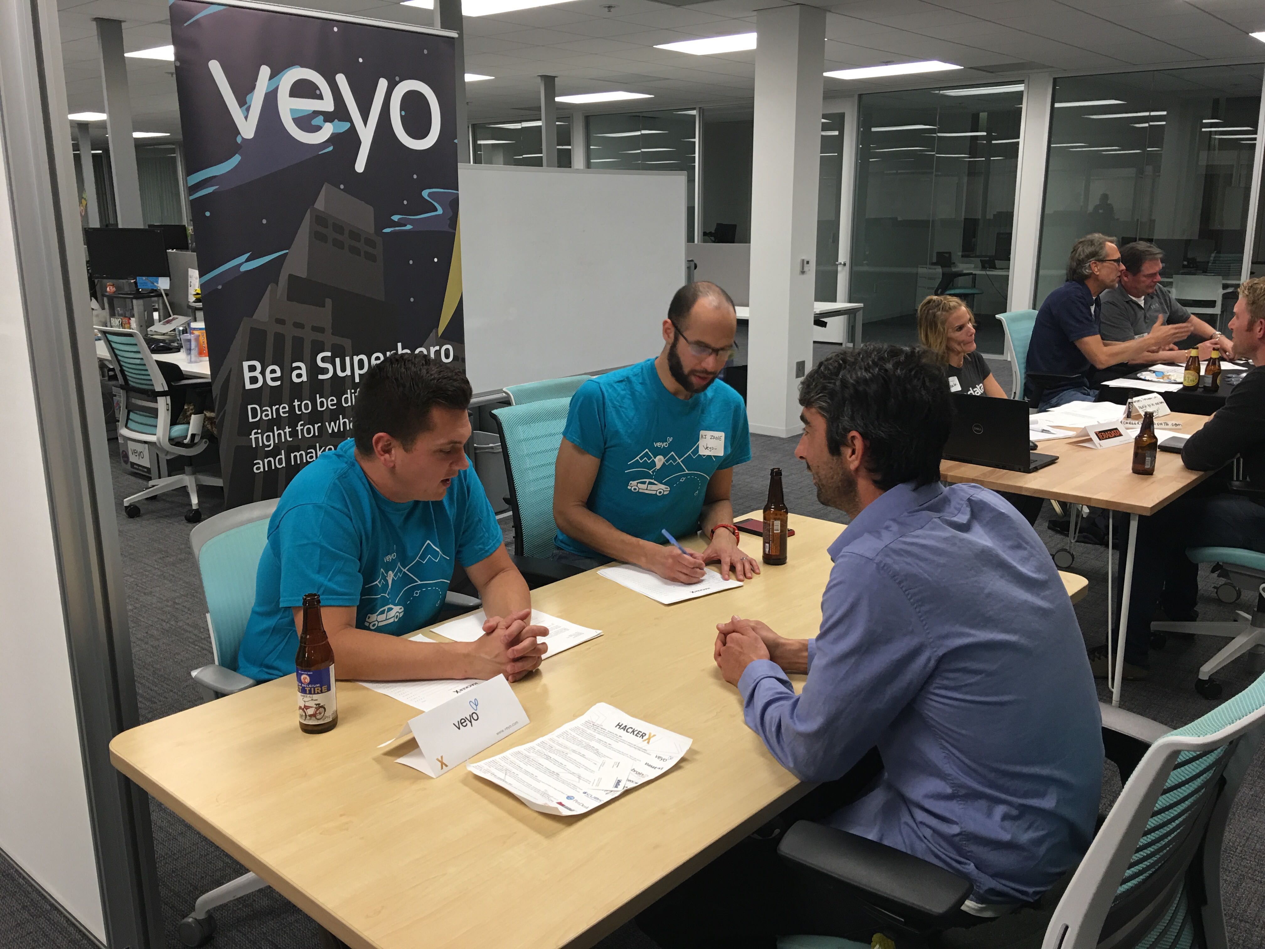 Veyo Hosted a HackerX Event in our San Diego Office